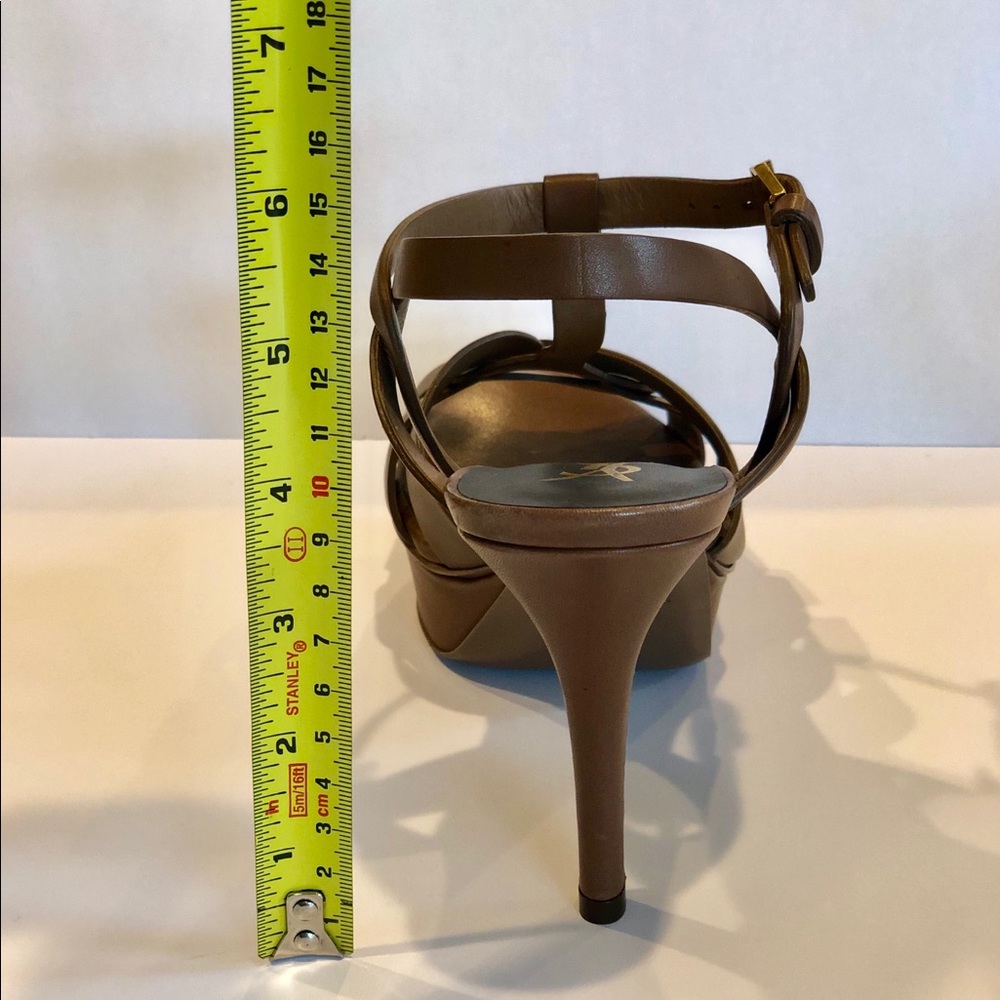 ⛔️SOLD⛔️Authentic YSL Tribute Sandal Brown Size 36 - Picture 4 of 8